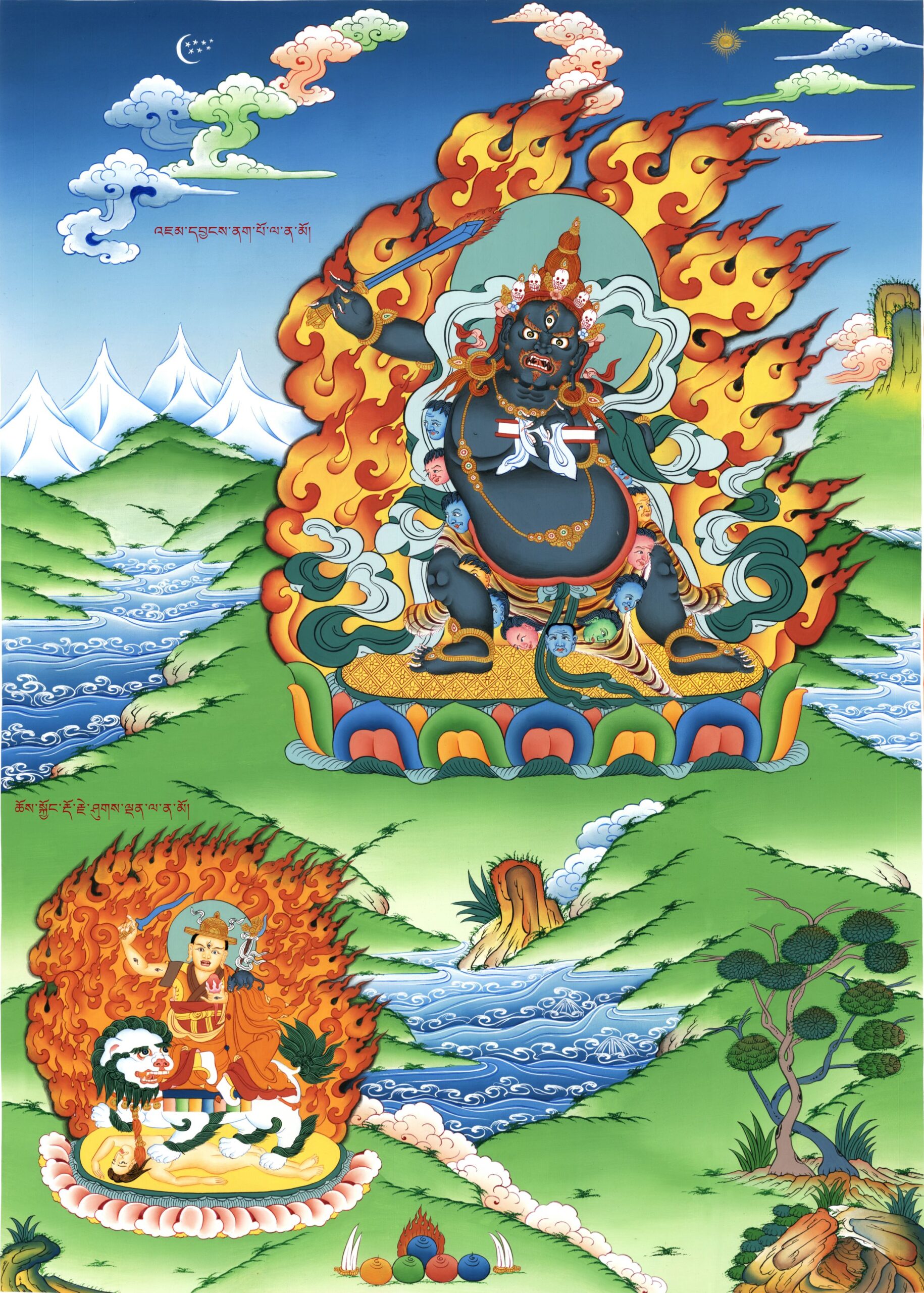 Sort Manjushri og Dorje Shugden